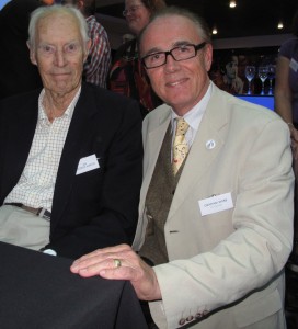 Graham Webb with Sir George Martin